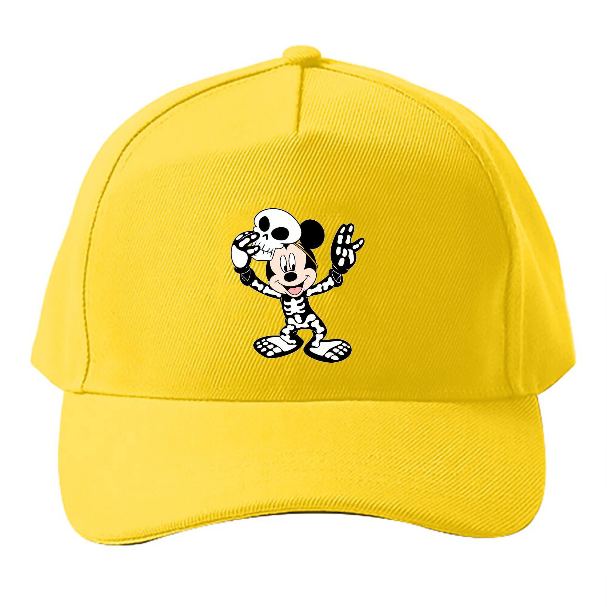 （画像用） ミッキーマウス Mickey Mouse ベースボールキャップ 綿100％ 男女兼用 帽子 スポーツ
